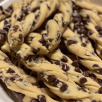 Chocolate Chip Cookie Dough Twists