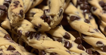 Chocolate Chip Cookie Dough Twists