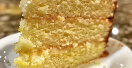 The Ultimate Lemon Cake To Die For