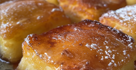 Glazed Buttermilk Beignet Squares