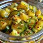 Firecracker Pineapple Cucumber Pickles