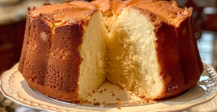 Buttery Cream Pound Cake