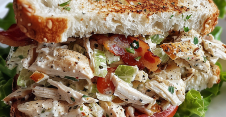 Chicken Salad BLT Sandwich