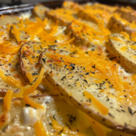 Slow Cooker Ranch Potato Party Bake