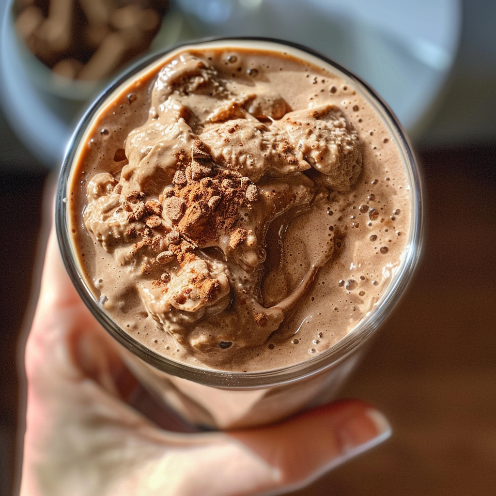 Easy Sugar-Free Chocolate Frosty