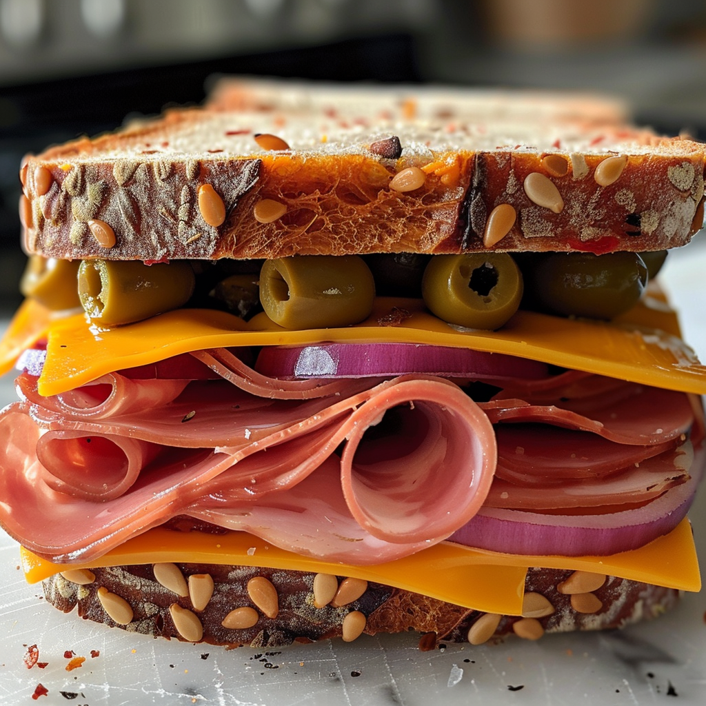 Olive Loaf Sandwich: A Flavorful and Easy Recipe to Savor