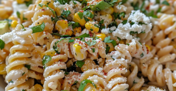 Creamy Street Corn Pasta Salad