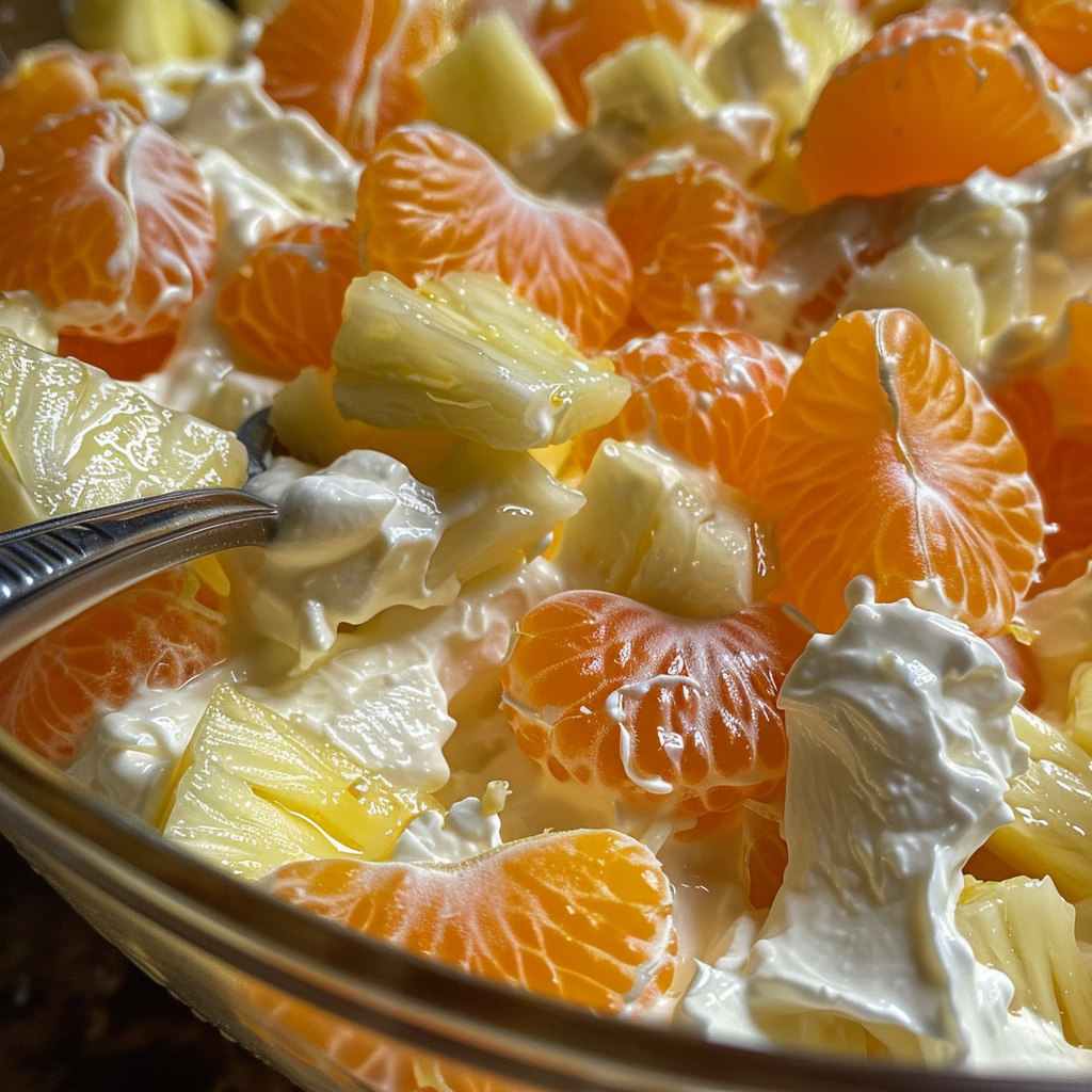 4-Ingredient Mandarin Orange Salad