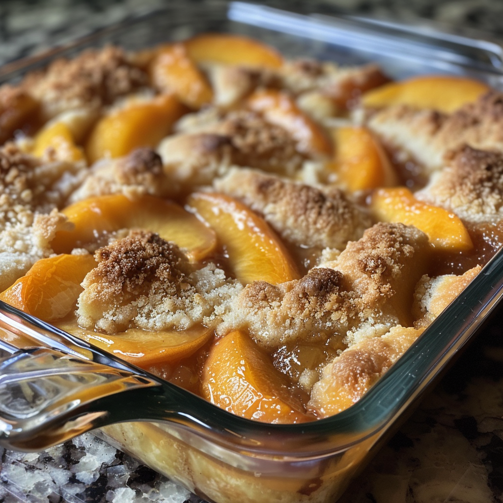 Grandma's Peach Cobbler