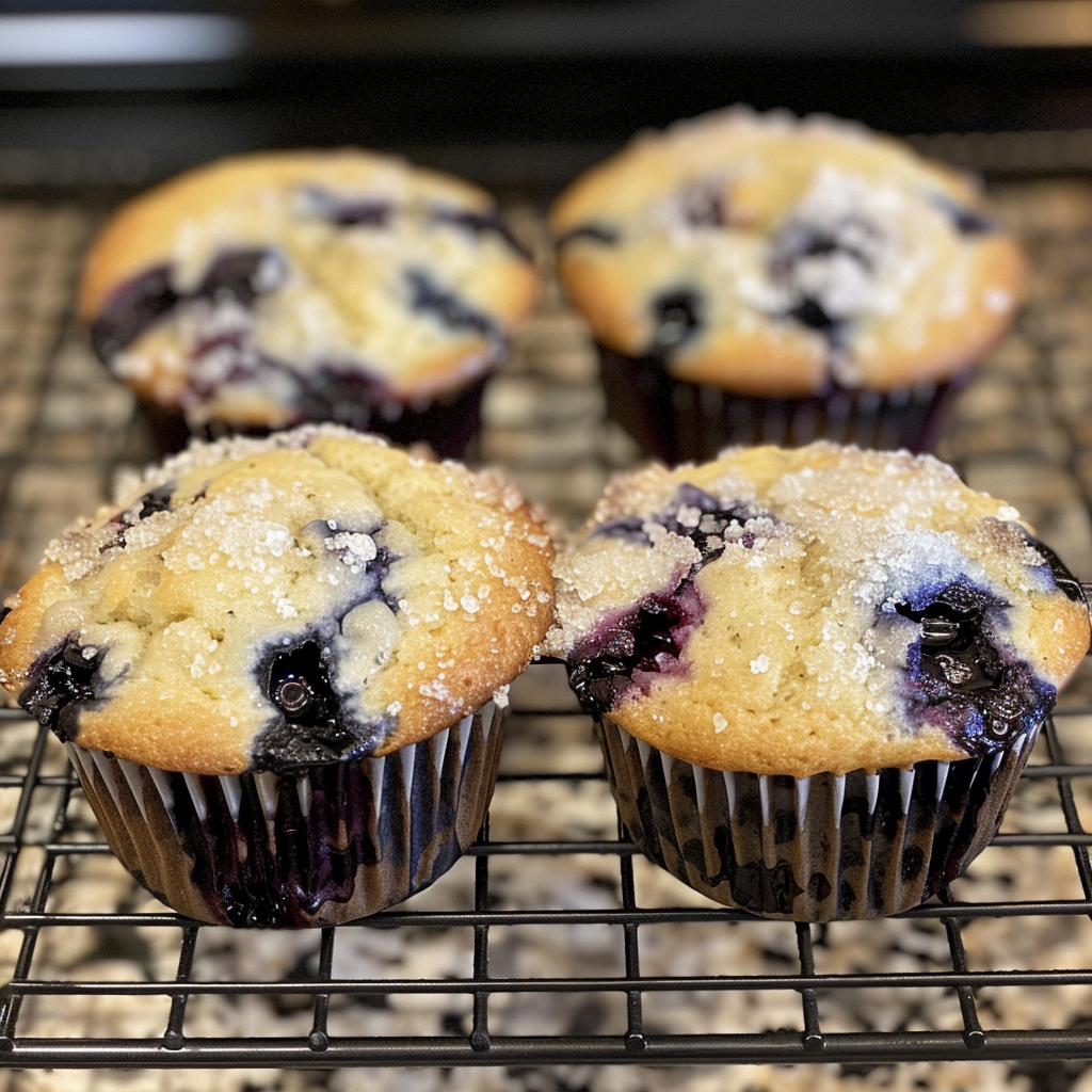 The Best Blueberry Muffins Ever