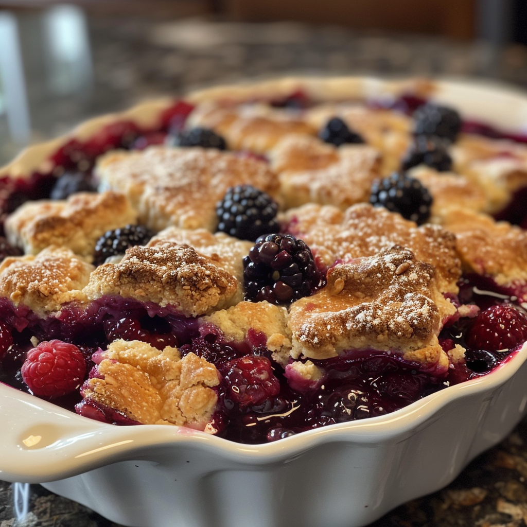 Mixed Berry Cobbler