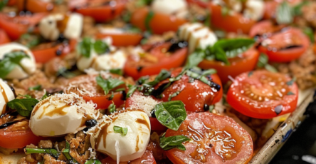 Ground Chicken Caprese: A Flavorful Twist on a Classic Favorite