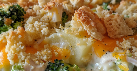 Baked Potato Chicken & Broccoli Casserole