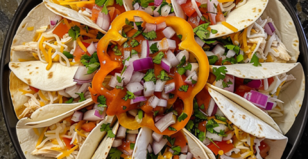 Blooming Quesadilla Ring