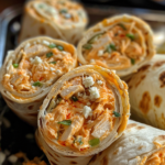 Buffalo Chicken Pinwheels