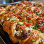 Sausage Cream Cheese Crescent Rolls