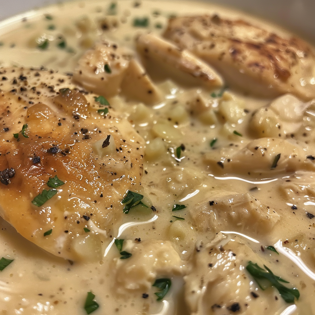 Crockpot Chicken & Gravy