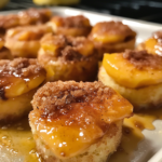 Peach Cobbler Cheesecake Bites