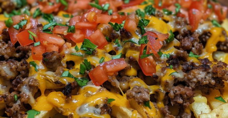 Easy Loaded Nacho Fries