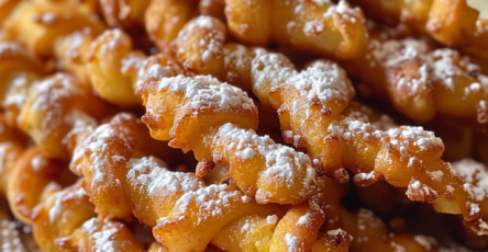 Deliciously Crispy Funnel Cake Sticks