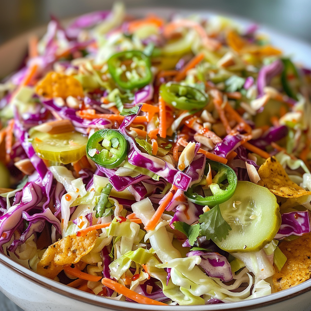 Texas Firecracker Pickle Ranch Slaw