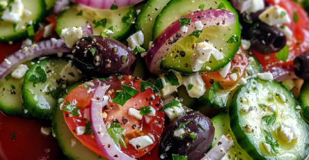 Greek Cucumber Salad