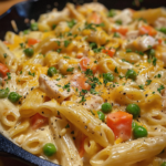 Chicken Pot Pie Pasta