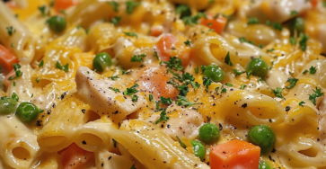Chicken Pot Pie Pasta