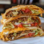 Homemade Crunchwrap Supreme