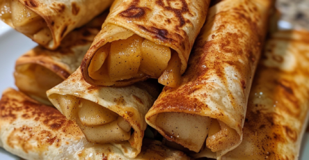 Air Fryer Apple Pie Taquitos