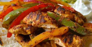 Air Fryer Chicken Fajitas
