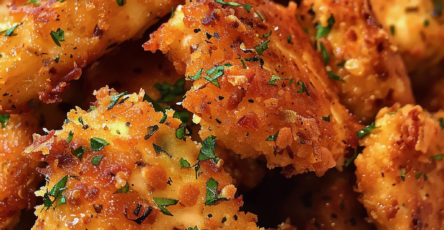Crispy Chicken Fritters
