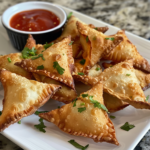 Crispy Air Fryer Crab Rangoon