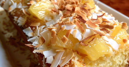Piña Colada Pound Cake
