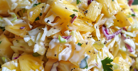 Pineapple Coleslaw: A Refreshing Twist on a Classic Favorite
