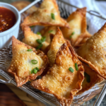 Crispy Air Fryer Crab Rangoon
