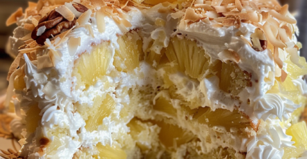 Texas Tornado Cake: A Moist, Nutty Pineapple Delight