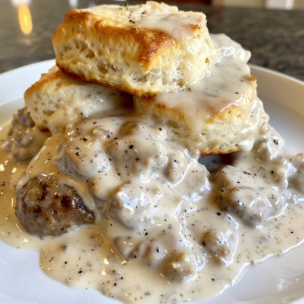 Biscuits and Sausage Gravy: A Hearty, Comforting Classic