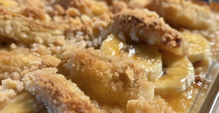 Southern Banana Cobbler