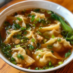 Wonton Soup: A Flavorful and Comforting Homemade Recipe