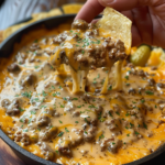 Smoky A1 Smash Burger Queso Dip