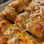 Cottage Cheese Parmesan Firecracker Chicken