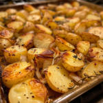 Oven-Fried Potatoes and Onions