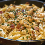 Delicious Creamy Chicken Penne Recipe