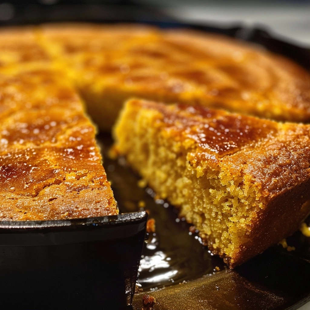 Cast Iron Skillet Cornbread