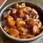 Hot Honey Peach BBQ Sauce