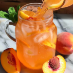 Peach Lemonade: A Refreshing Homemade Summer Drink
