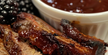 Texas Blackberry Fire BBQ Sauce