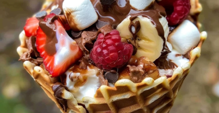 Campfire Cones: A Delightful and Easy Outdoor Dessert