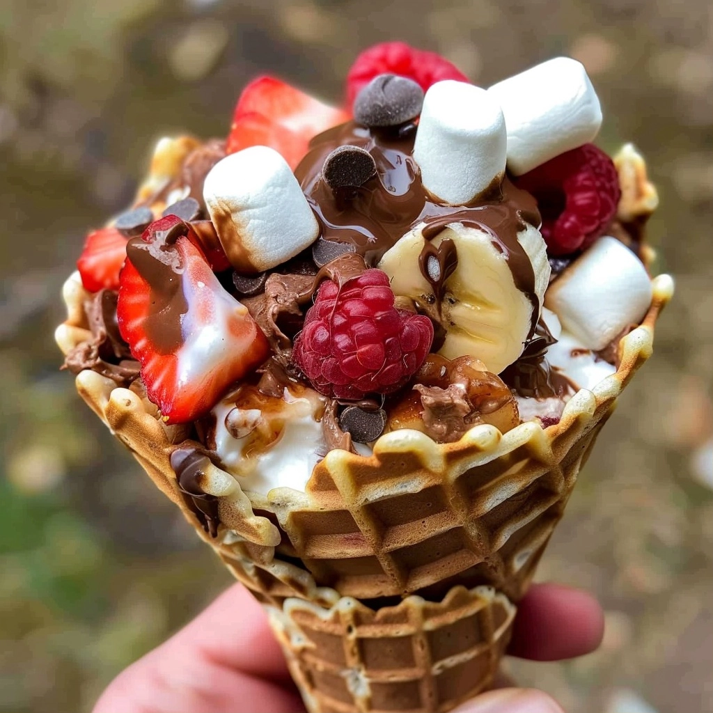 Campfire Cones: A Delightful and Easy Outdoor Dessert
